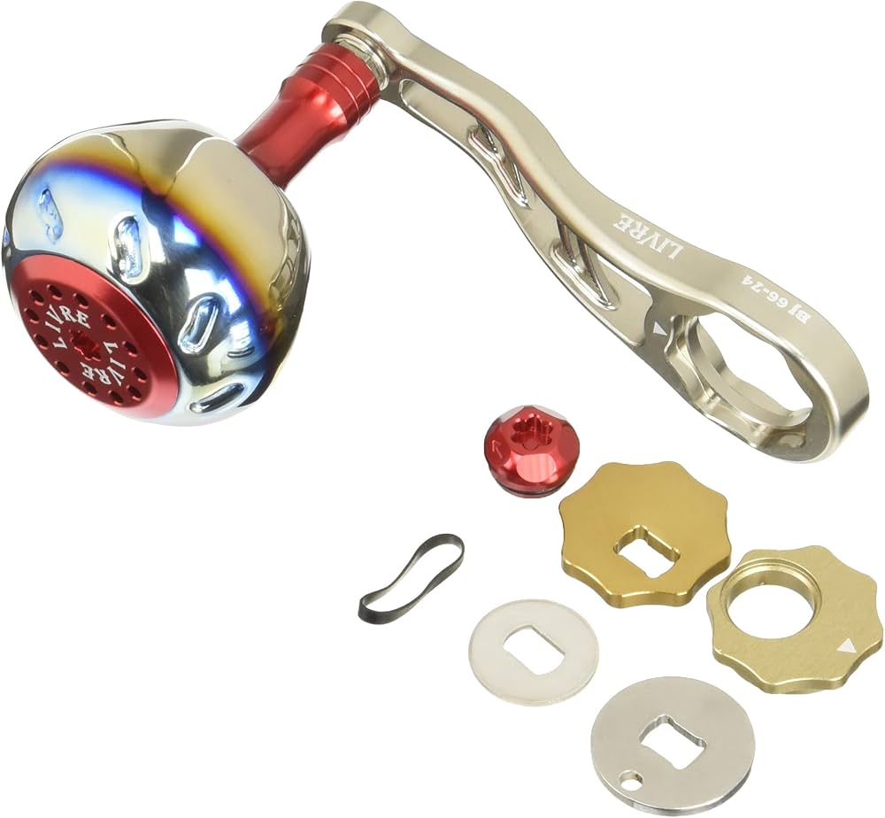 Amazon | LIVRE(リブレ) リール BJ 66-74 シマノ&ダイワ右巻キ (チタン